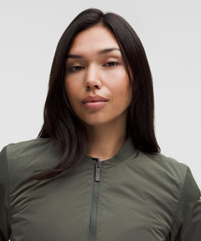 Women's Reversible Insulated Bomber Jacket
