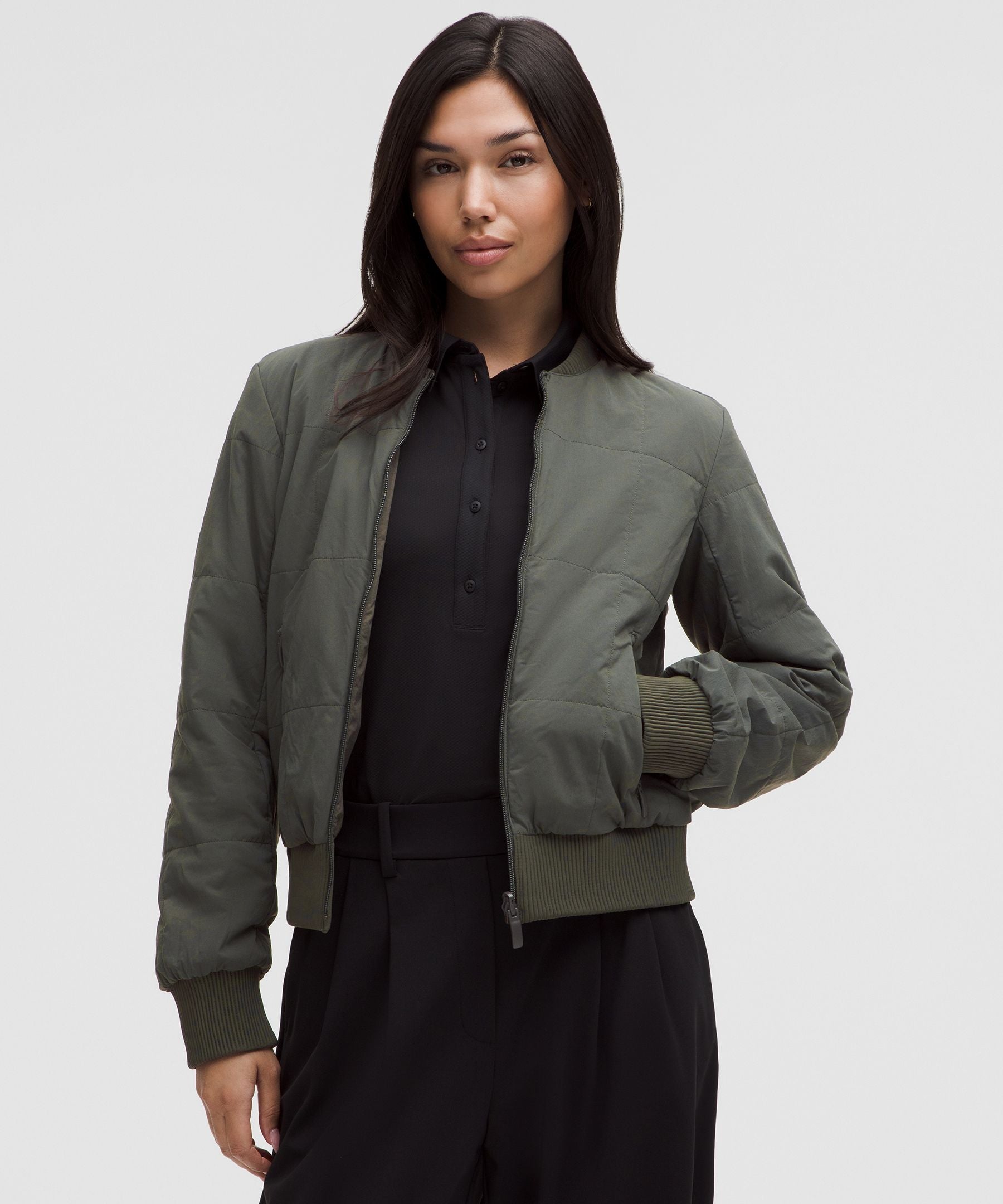 Women's Reversible Insulated Bomber Jacket