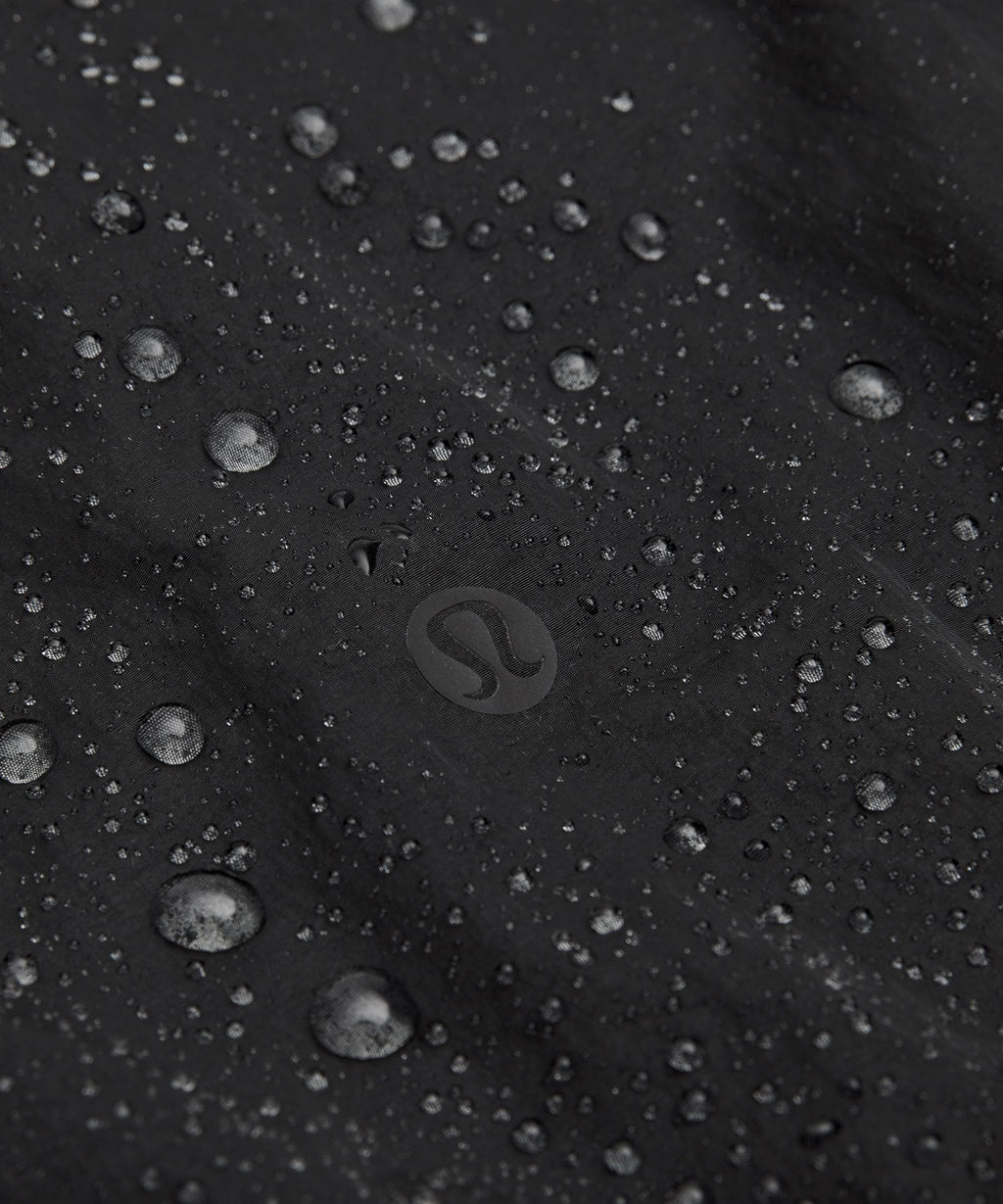 Drawstring Water-Resistant Hooded Jacket