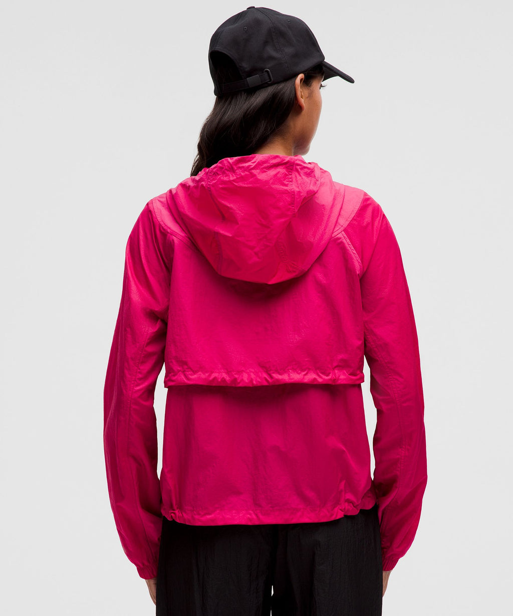 Drawstring Water-Resistant Hooded Jacket