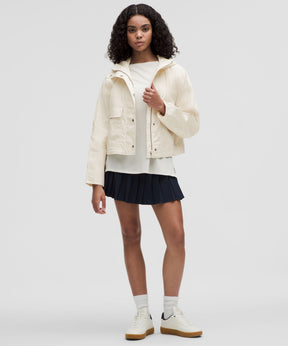 Cropped Utility Windbreaker