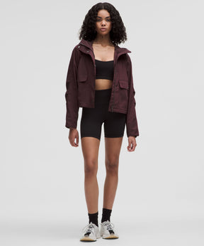 Cropped Utility Windbreaker