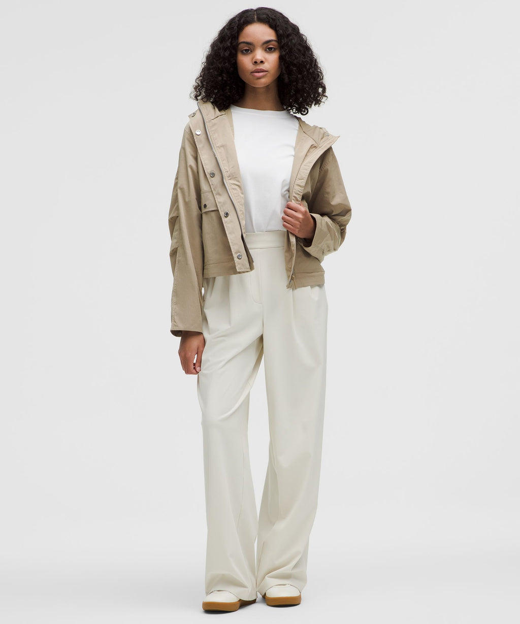Cropped Utility Windbreaker