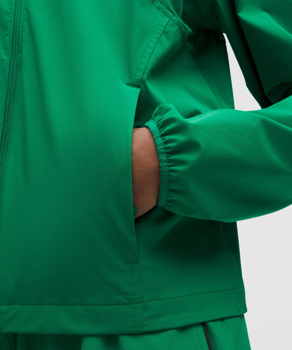 Mesh-Ventilated Tennis Jacket