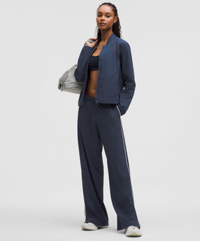 Mesh-Ventilated Tennis Jacket