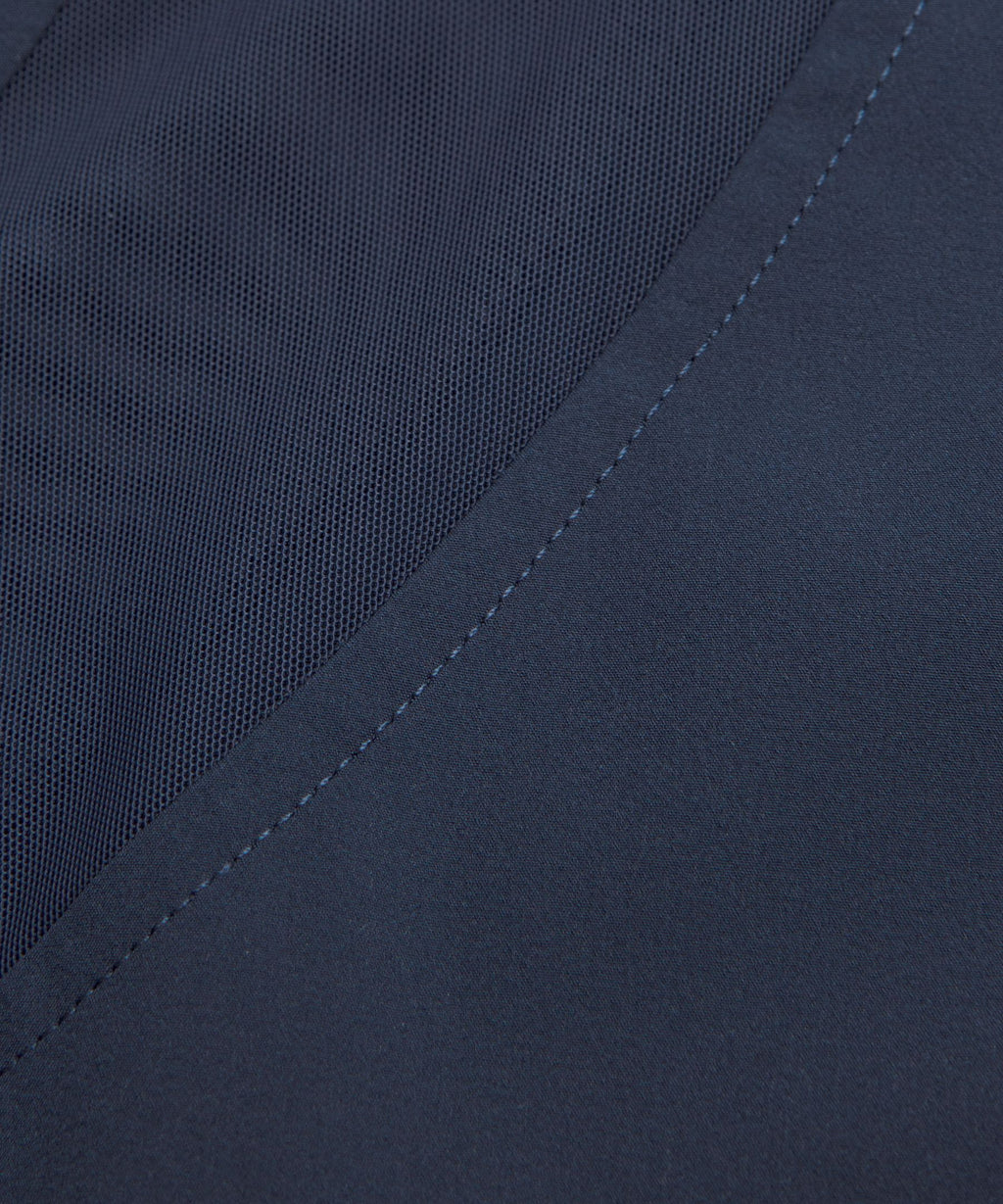 Mesh-Ventilated Tennis Jacket