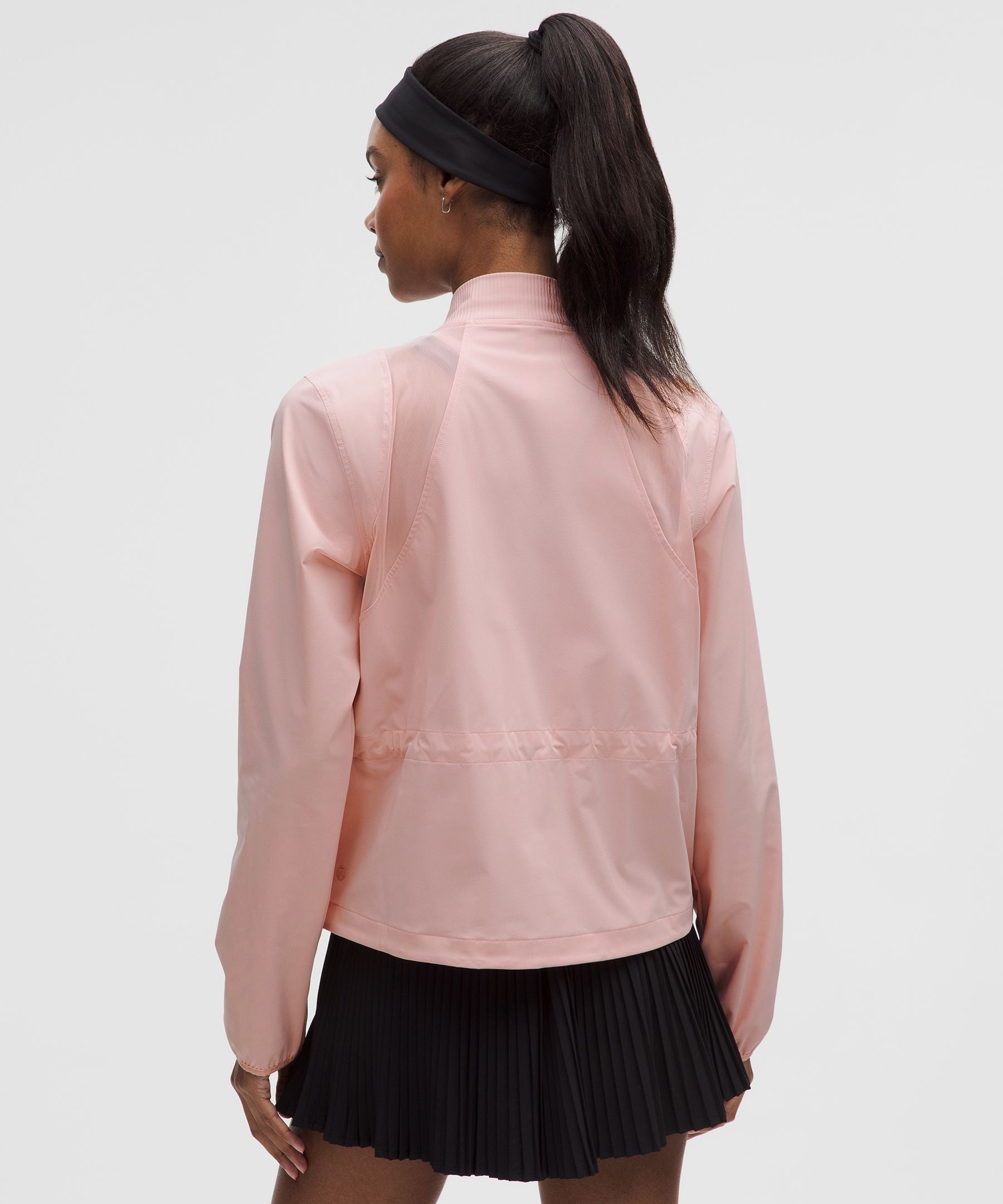 Mesh-Ventilated Tennis Jacket