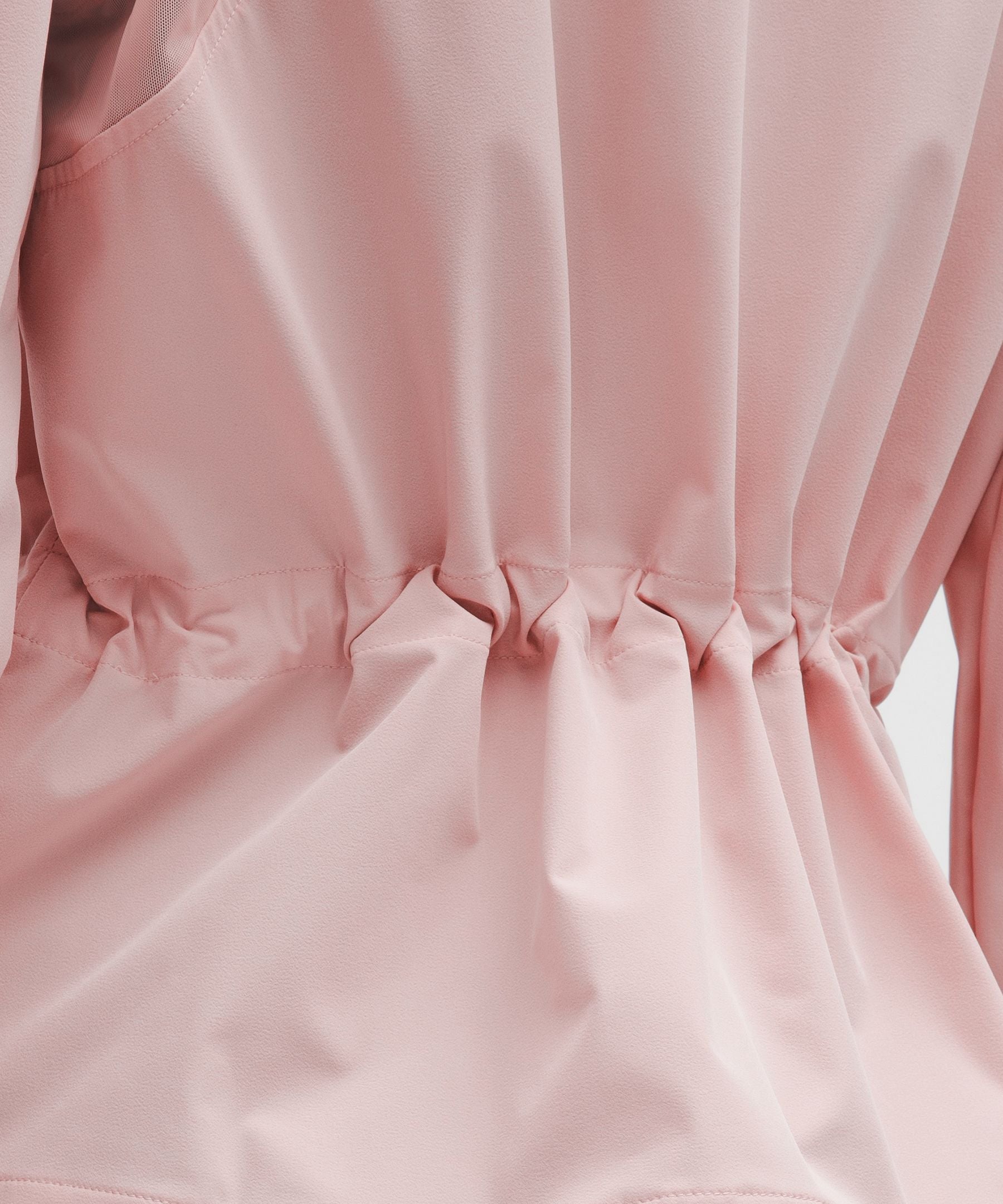 Mesh-Ventilated Tennis Jacket