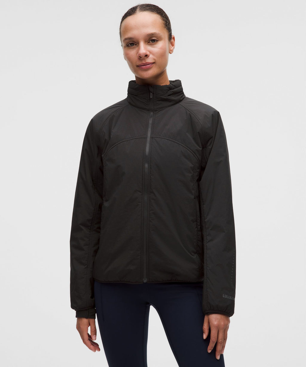 Insulated Back-Vent Running Jacket