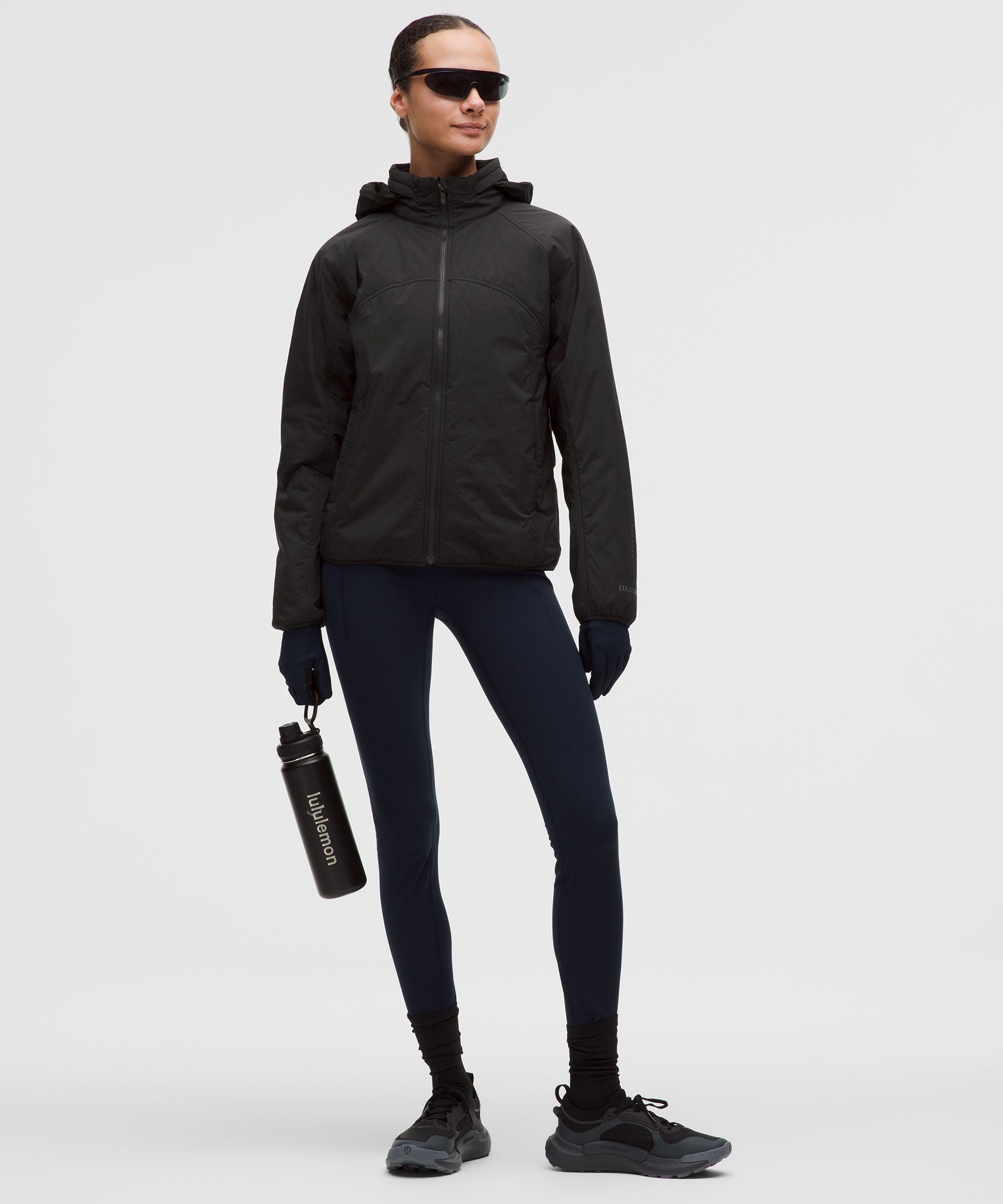 Insulated Back-Vent Running Jacket