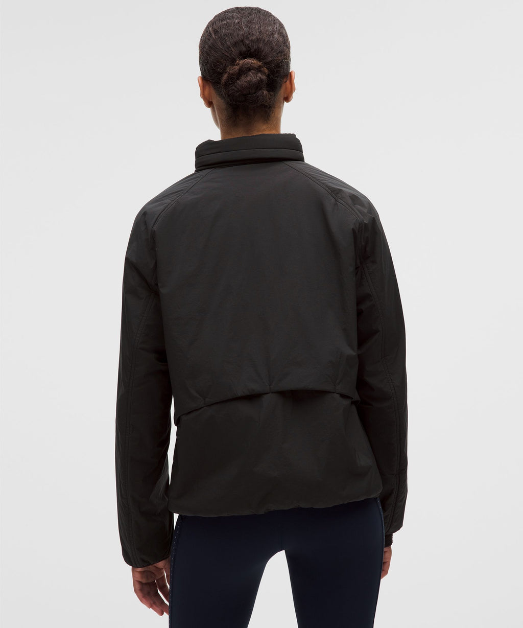 Insulated Back-Vent Running Jacket