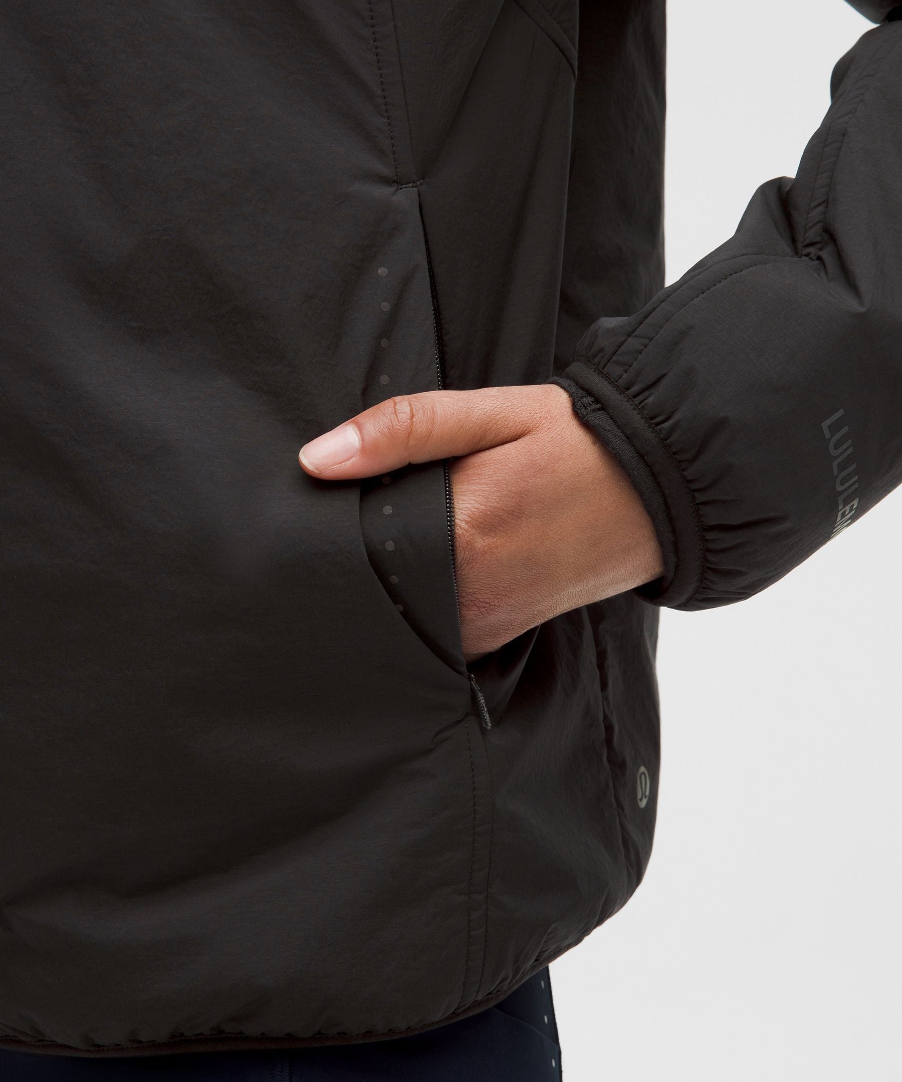 Insulated Back-Vent Running Jacket