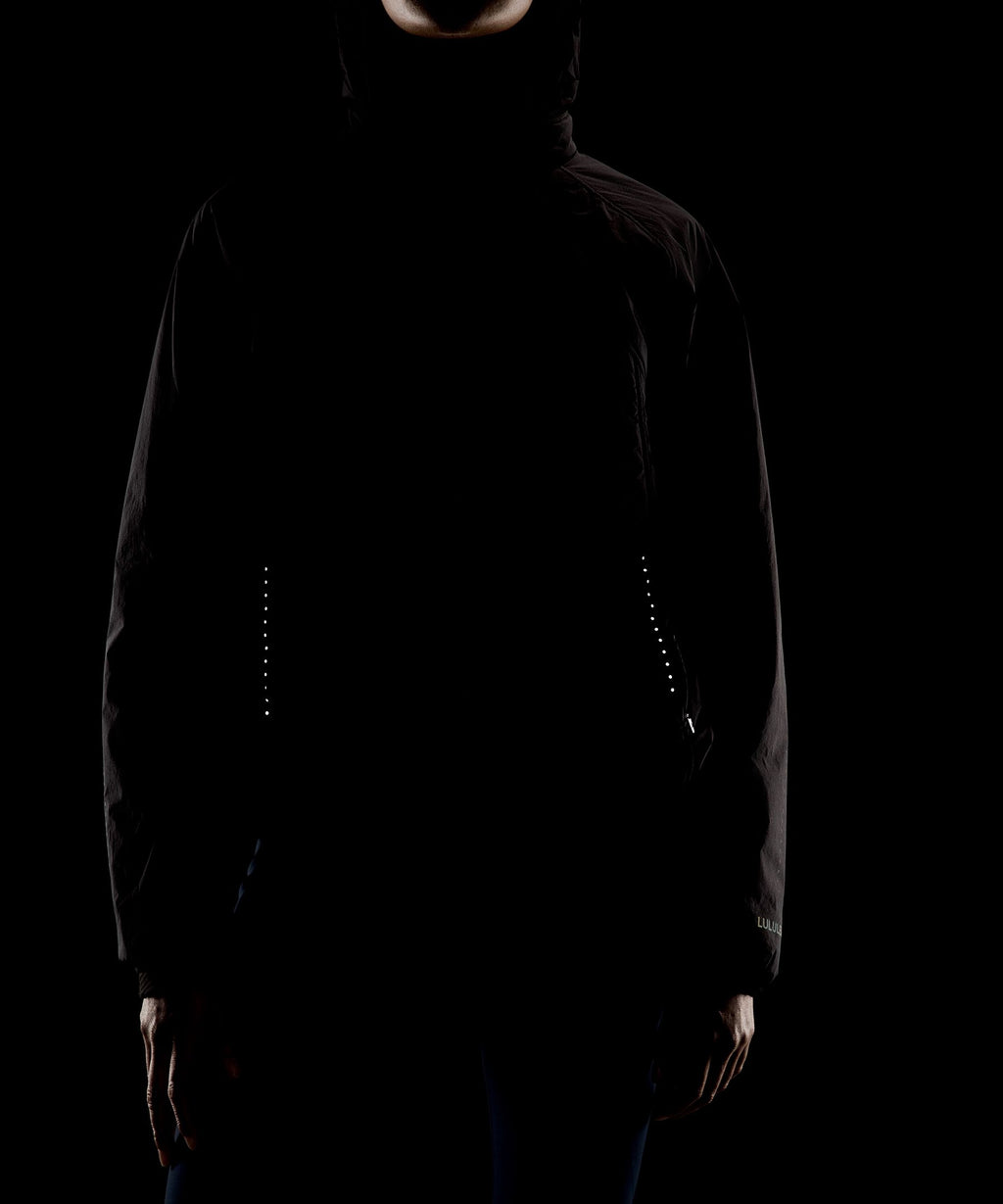 Insulated Back-Vent Running Jacket