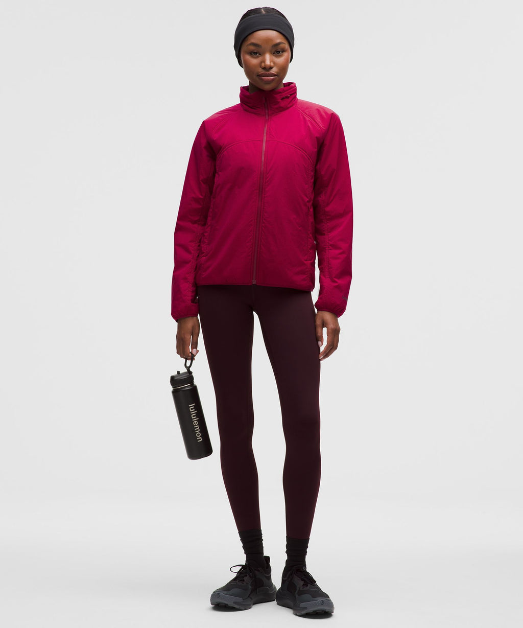 Insulated Back-Vent Running Jacket