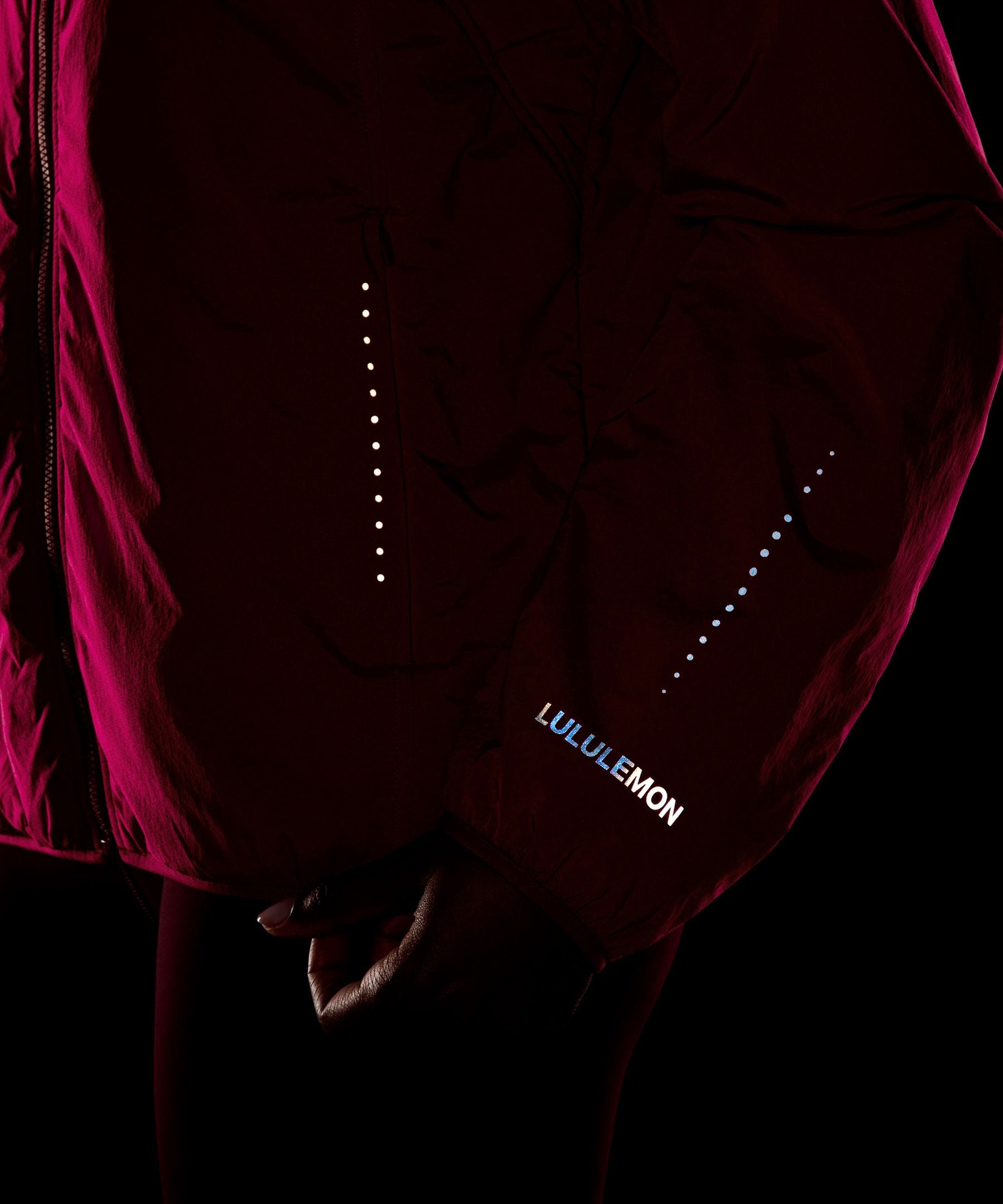 Insulated Back-Vent Running Jacket