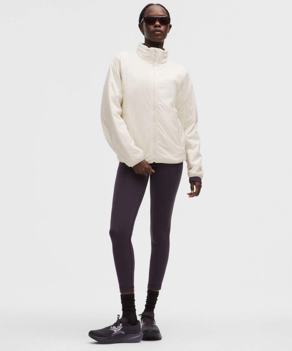 Insulated Back-Vent Running Jacket