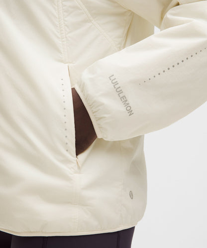 Insulated Back-Vent Running Jacket