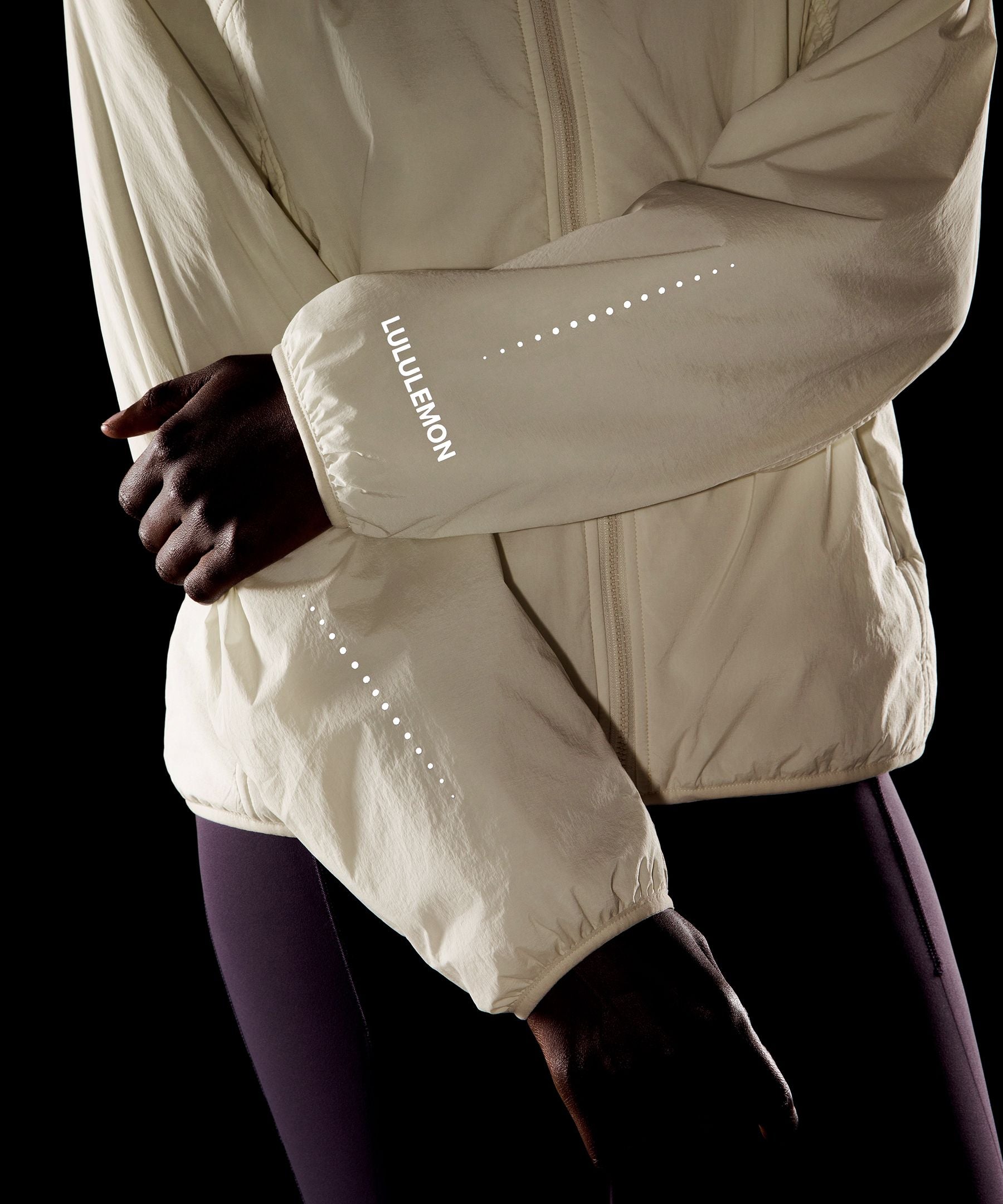 Insulated Back-Vent Running Jacket
