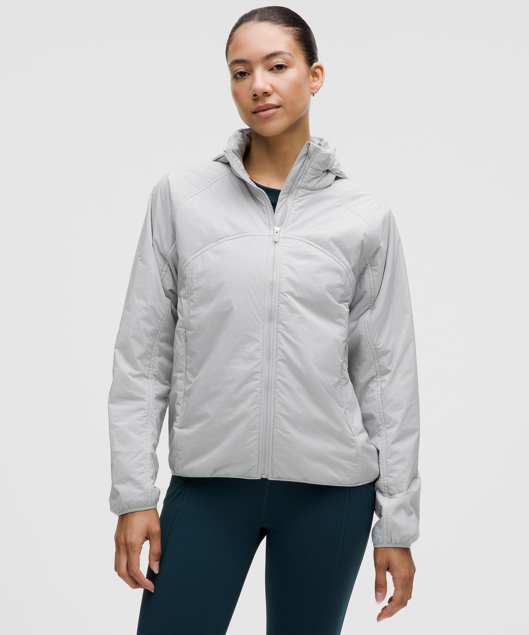 Insulated Back-Vent Running Jacket