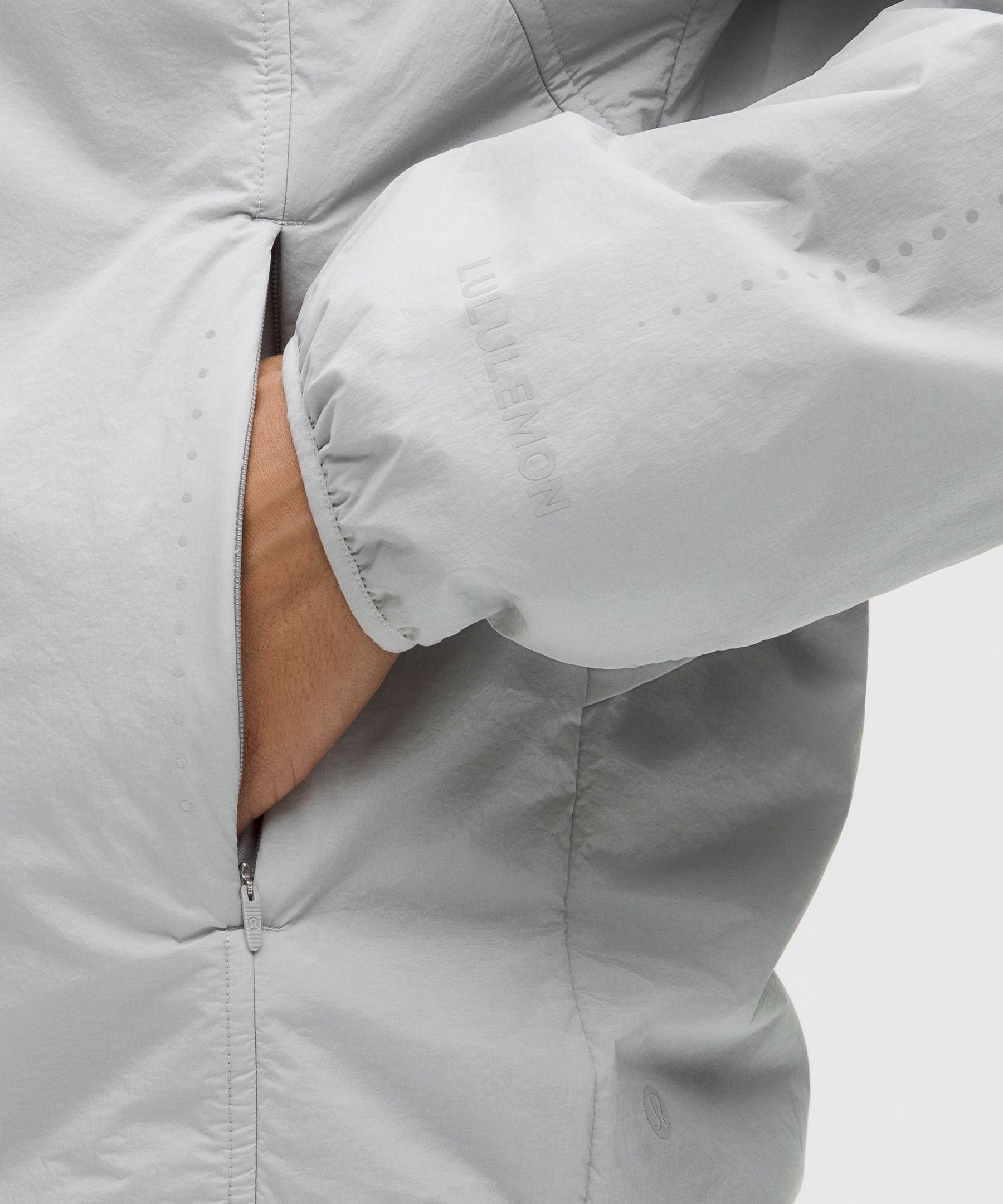 Insulated Back-Vent Running Jacket