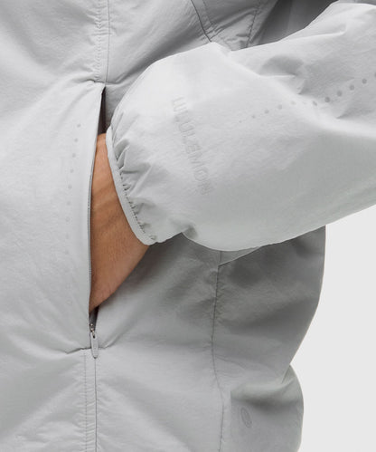 Insulated Back-Vent Running Jacket