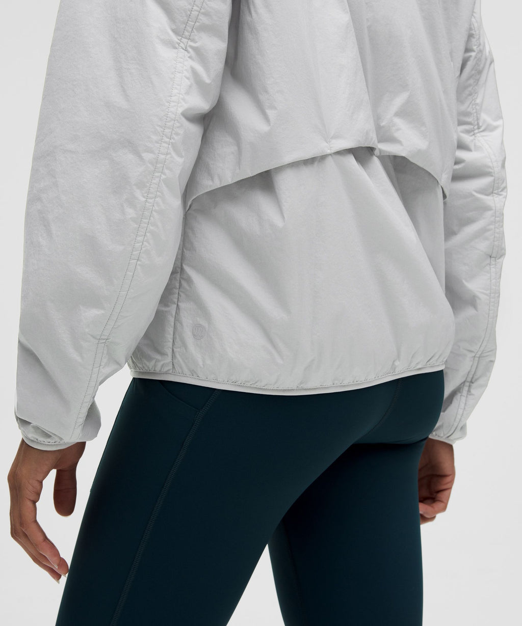 Insulated Back-Vent Running Jacket
