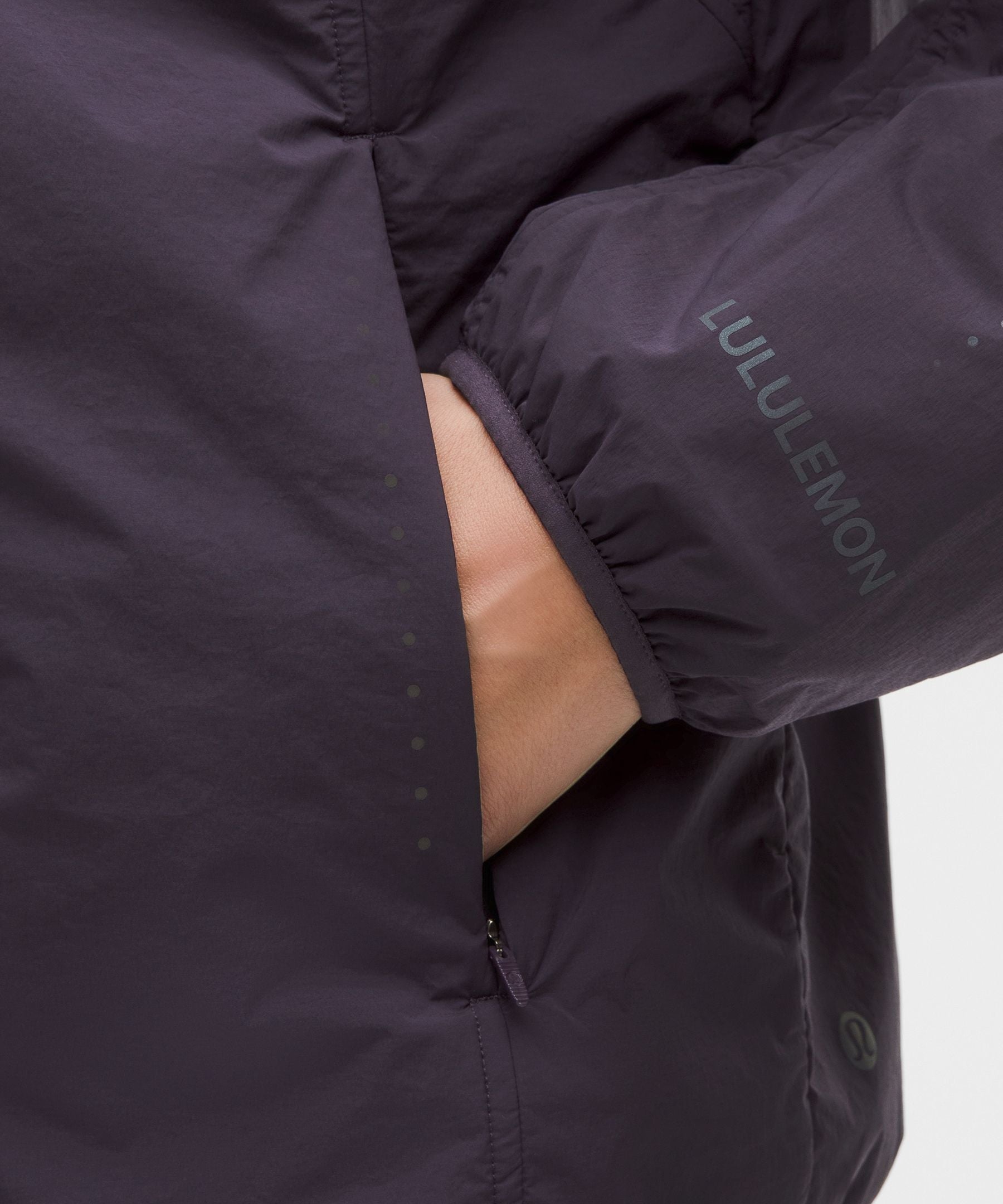 Insulated Back-Vent Running Jacket