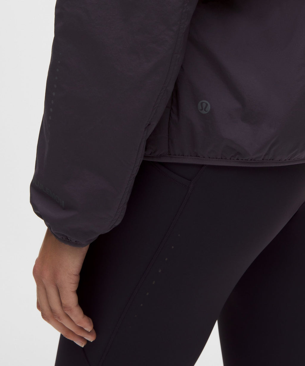 Insulated Back-Vent Running Jacket