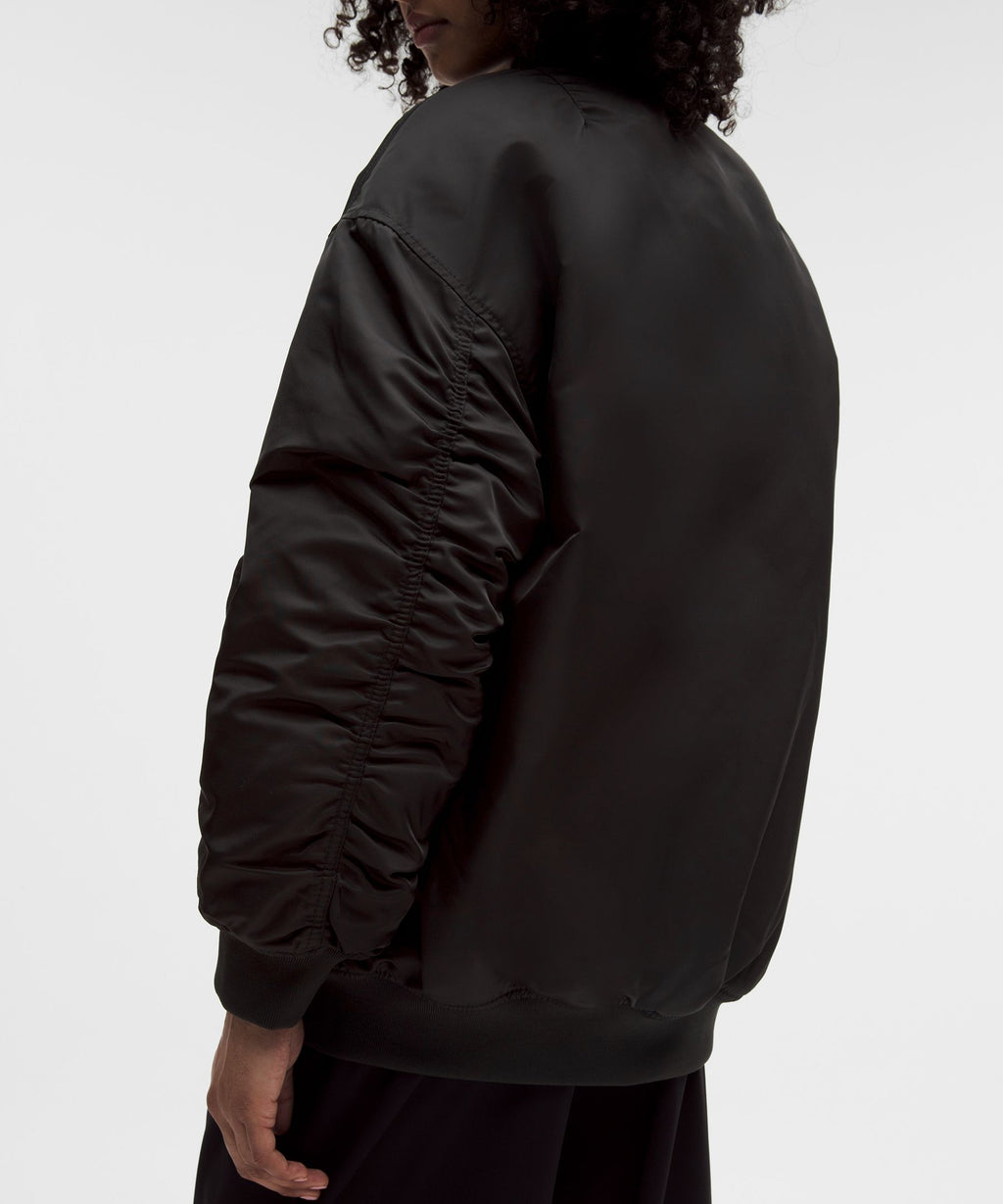 Oversized 600-Down-Fill Bomber Jacket