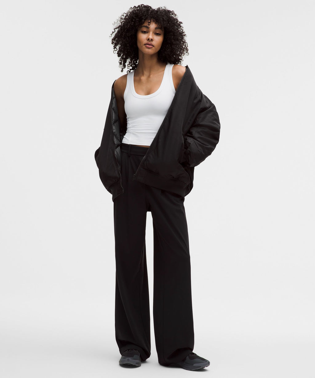 Oversized 600-Down-Fill Bomber Jacket