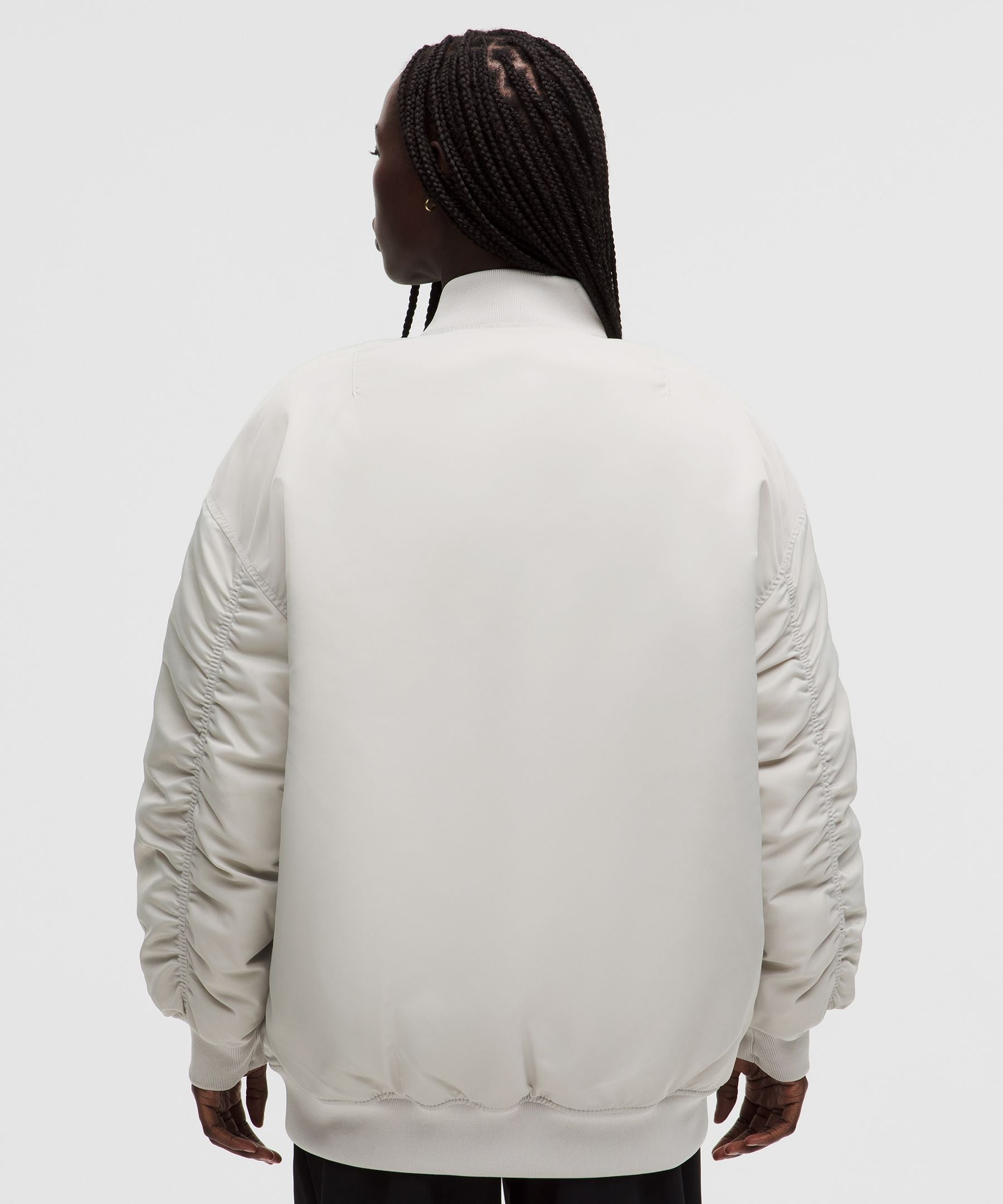 Oversized 600-Down-Fill Bomber Jacket