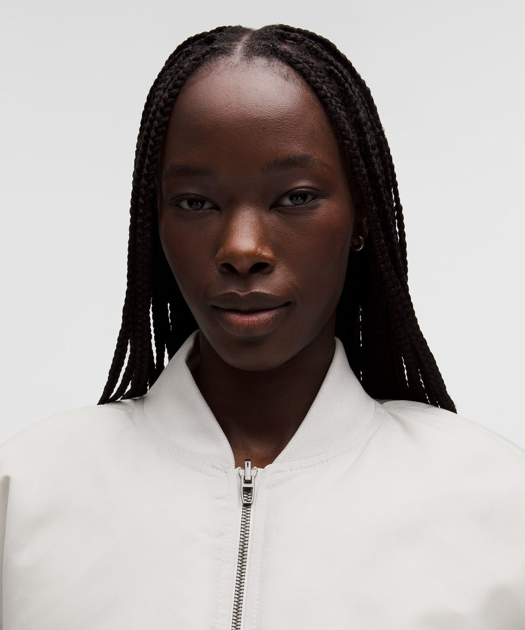 Oversized 600-Down-Fill Bomber Jacket