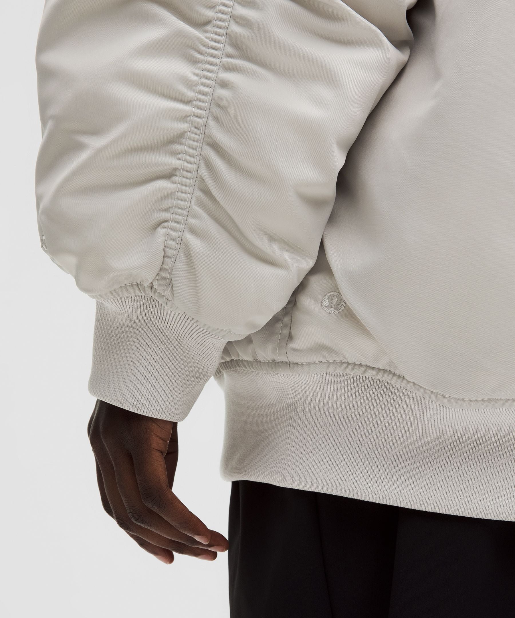 Oversized 600-Down-Fill Bomber Jacket