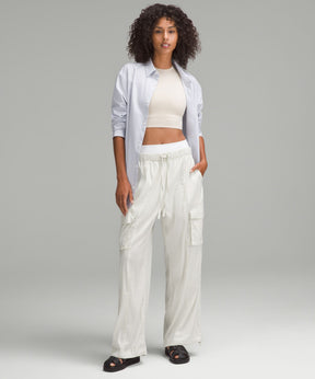 Lightweight Adjustable Mid-Rise Cargo Pant