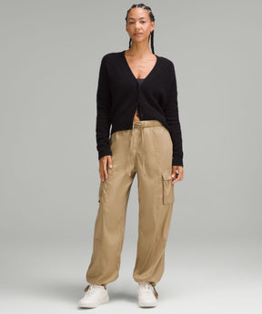 Lightweight Adjustable Mid-Rise Cargo Pant