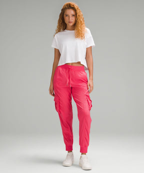 Dance Studio Relaxed-Fit Mid-Rise Cargo Jogger