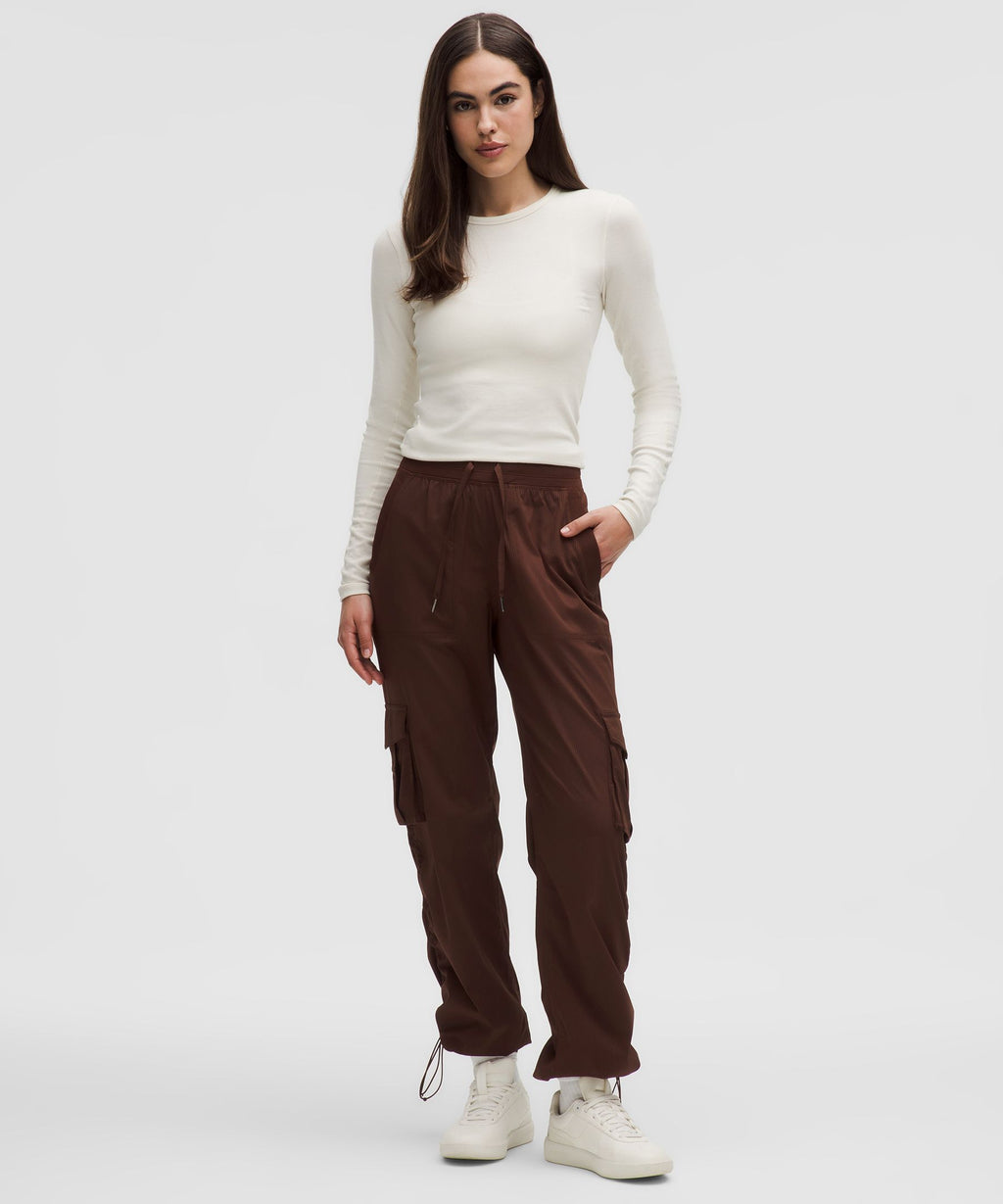 Dance Studio Relaxed-Fit Mid-Rise Cargo Pant
