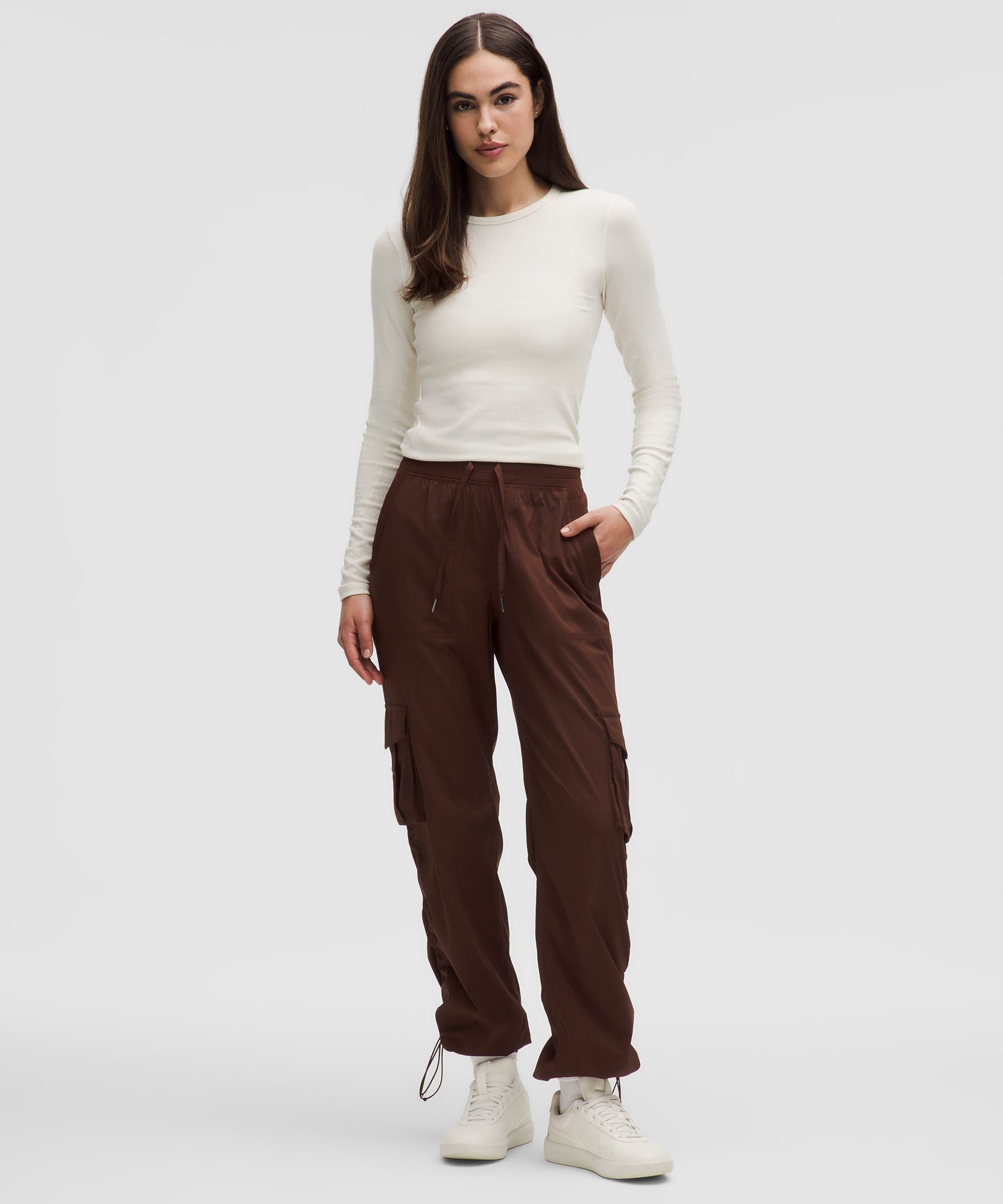 Dance Studio Relaxed-Fit Mid-Rise Cargo Pant