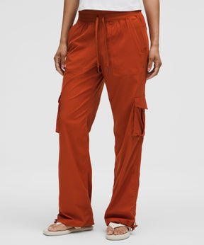 Dance Studio Relaxed-Fit Mid-Rise Cargo Pant