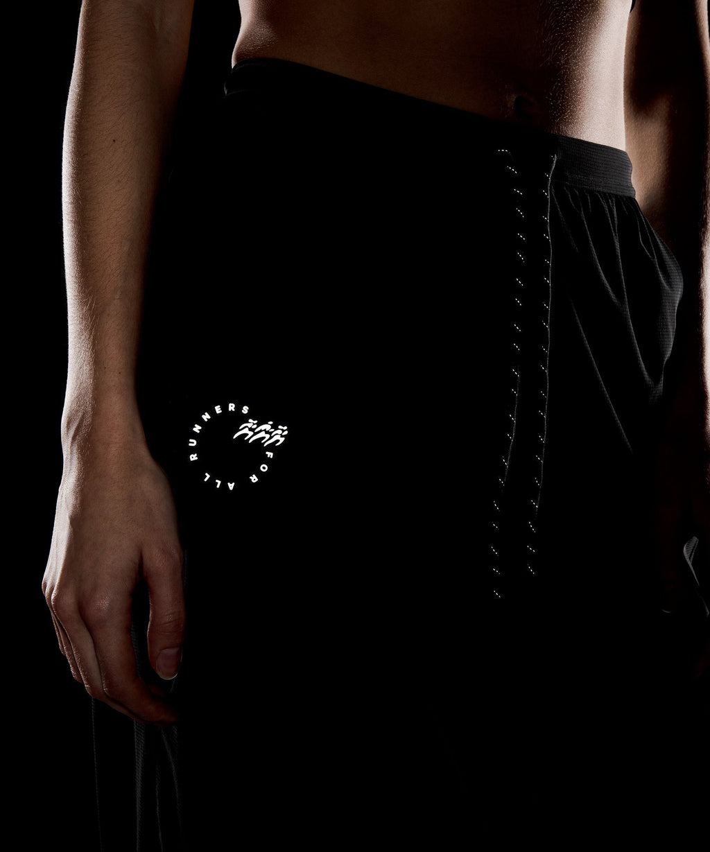 Mile Maker Run Crew Graphic High-Rise Track Pant