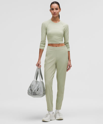 Everlux Slim-Fit High-Rise Track Pant