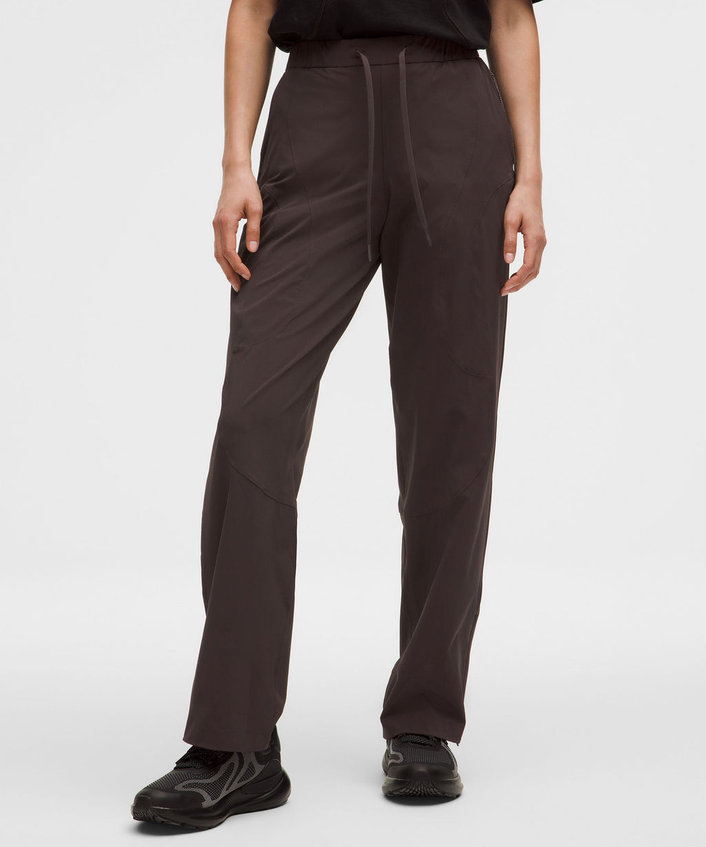 Nylon Mid-Rise Track Pant *SLNSH Collection