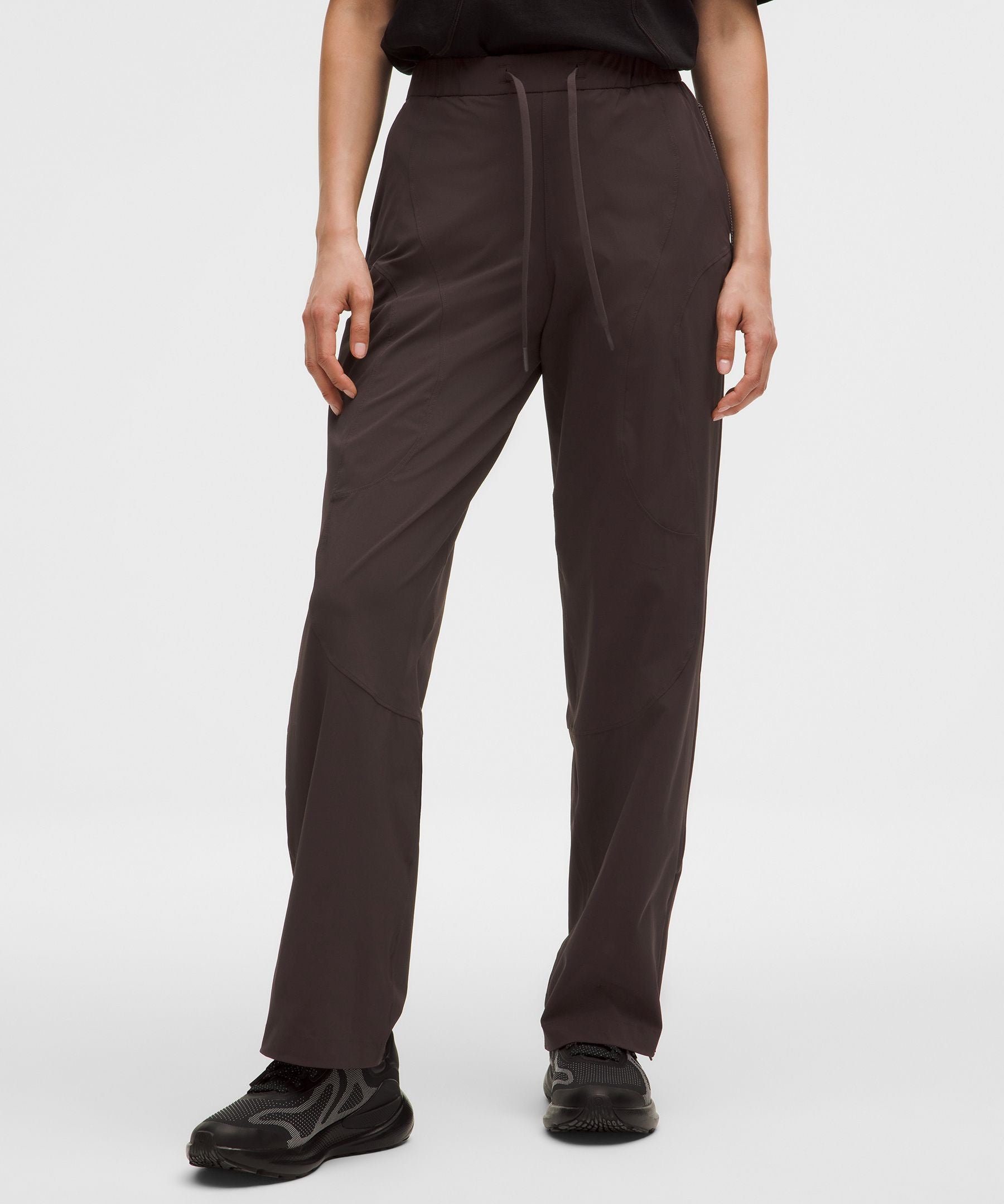 Nylon Mid-Rise Track Pant *SLNSH Collection