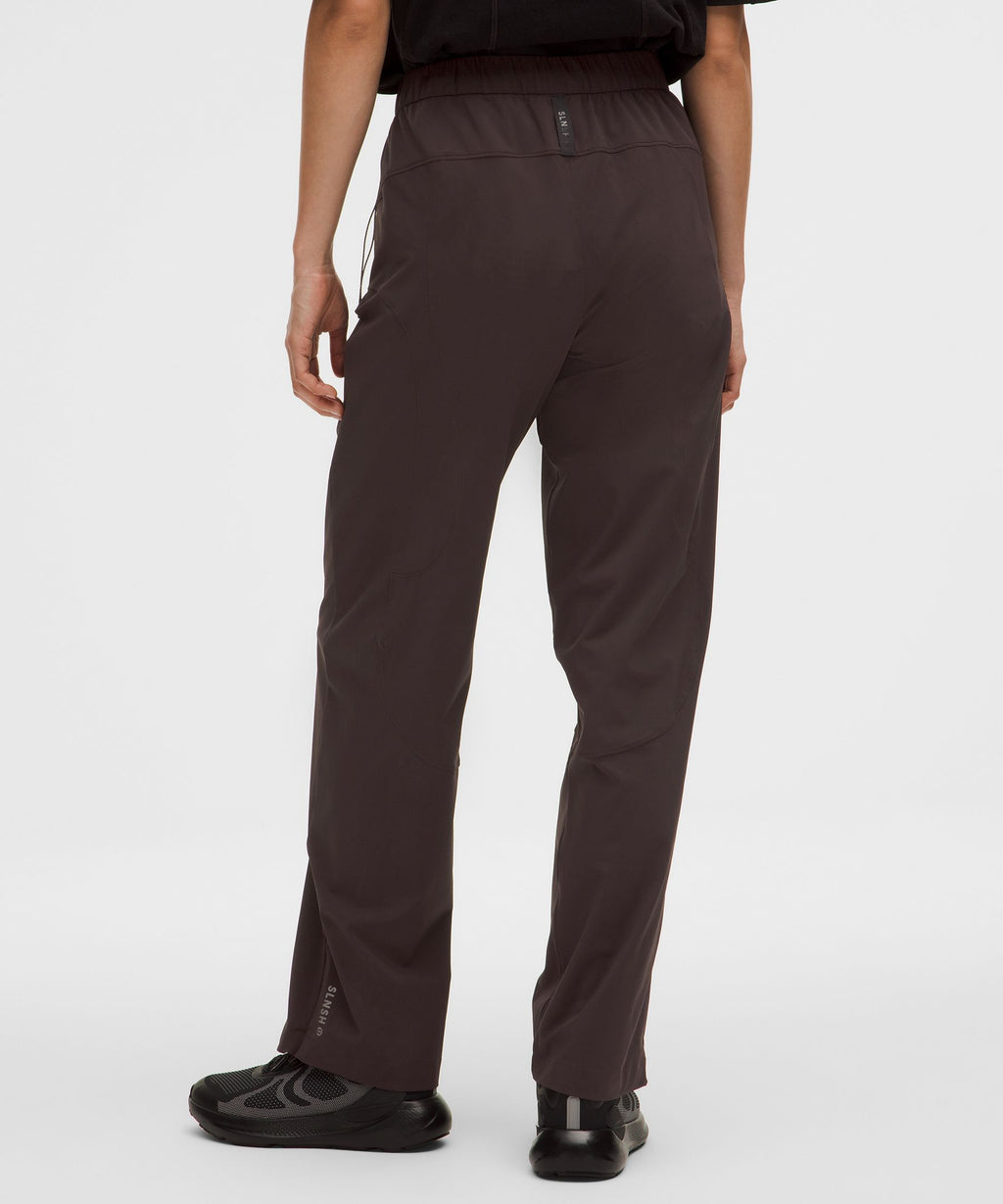 Nylon Mid-Rise Track Pant *SLNSH Collection