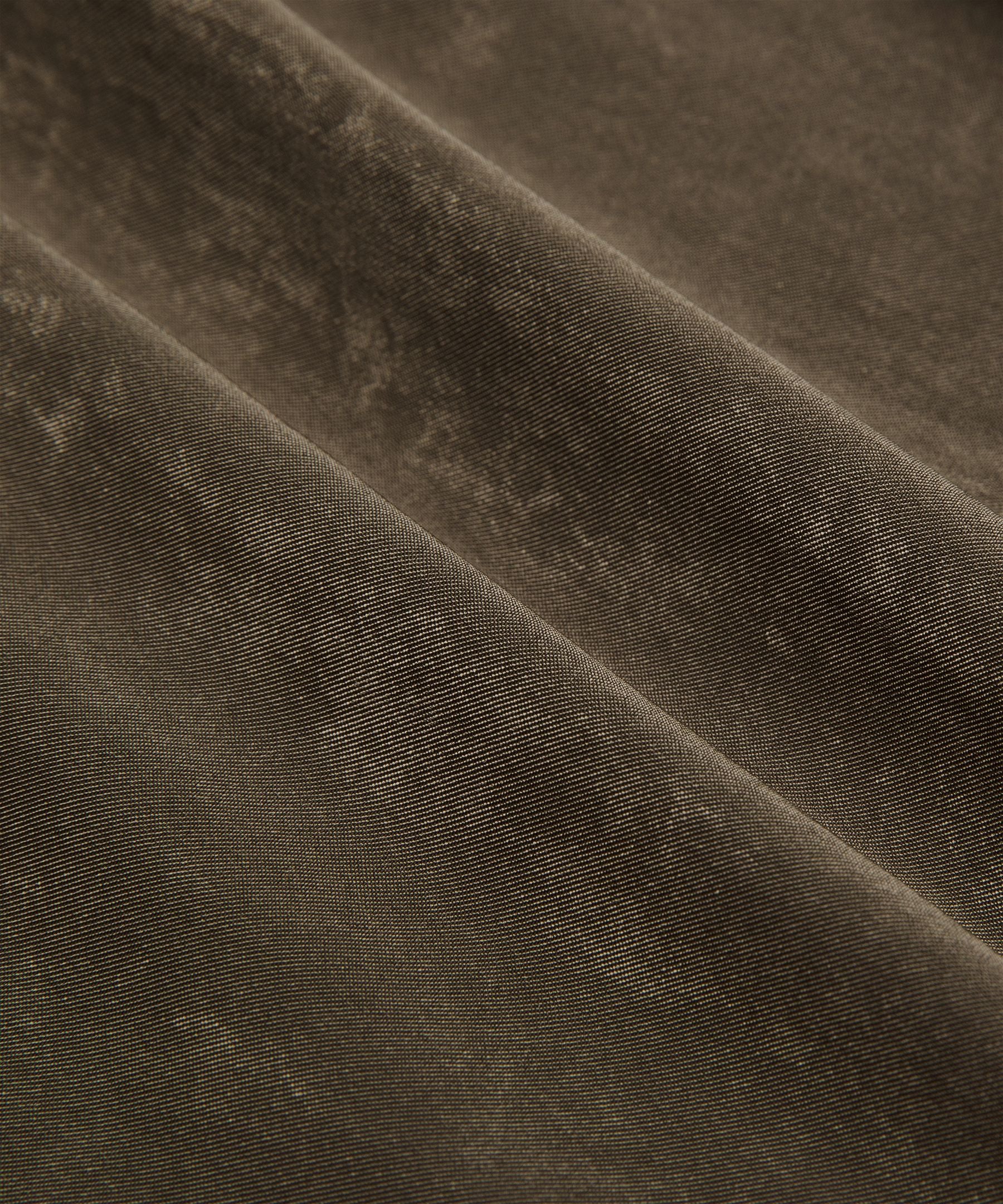 Matte Satin Relaxed-Fit Mid-Rise Cargo Pant