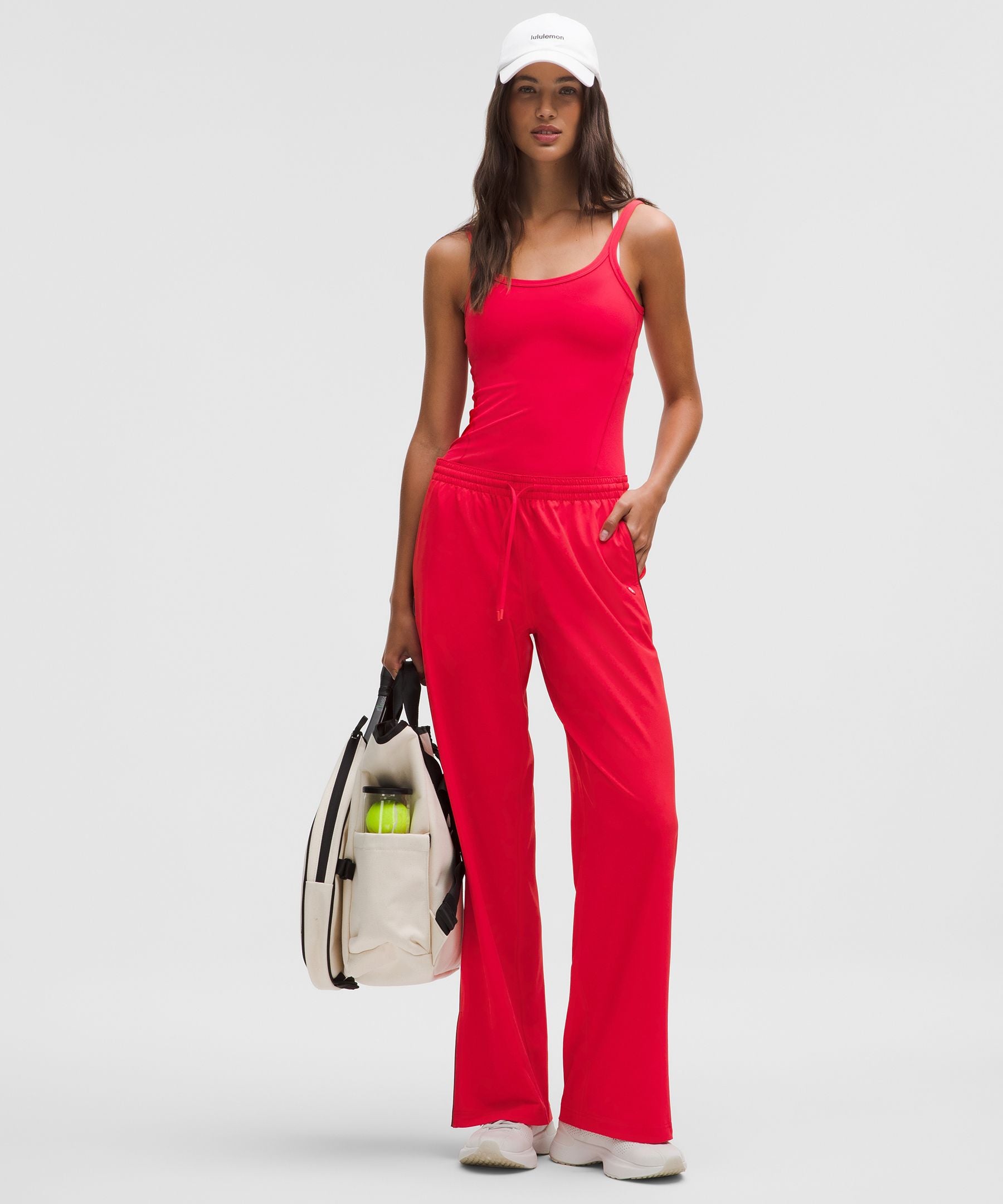 Court Rival Wide-Leg Track Pant Regular *Stitched Logo