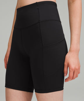 Fast and Free High-Rise Short 8" *7 Pocket