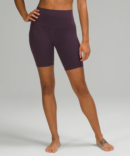 Nulu Fold High-Rise Yoga Short 8"