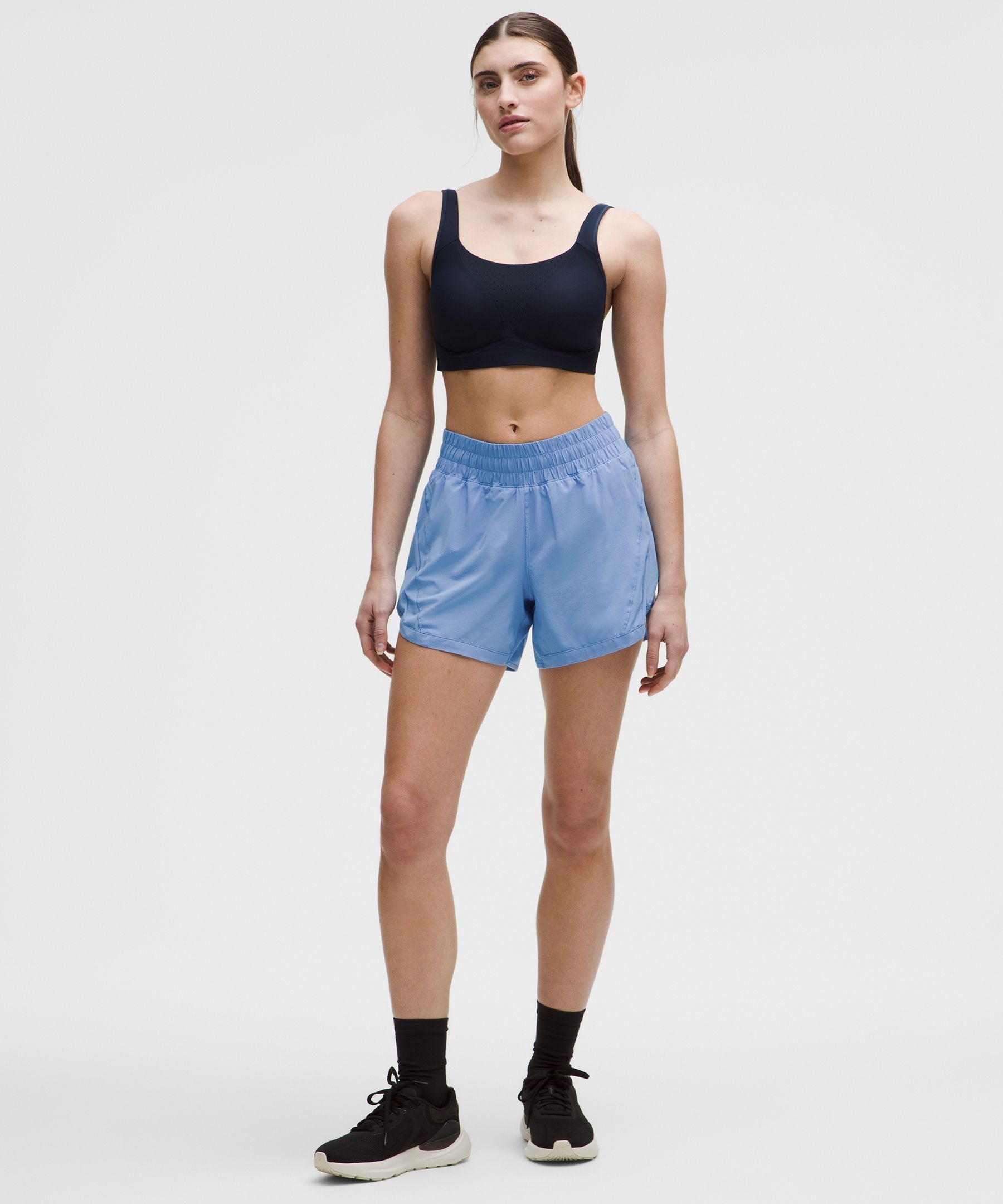 Track That High-Rise Lined Short 5"