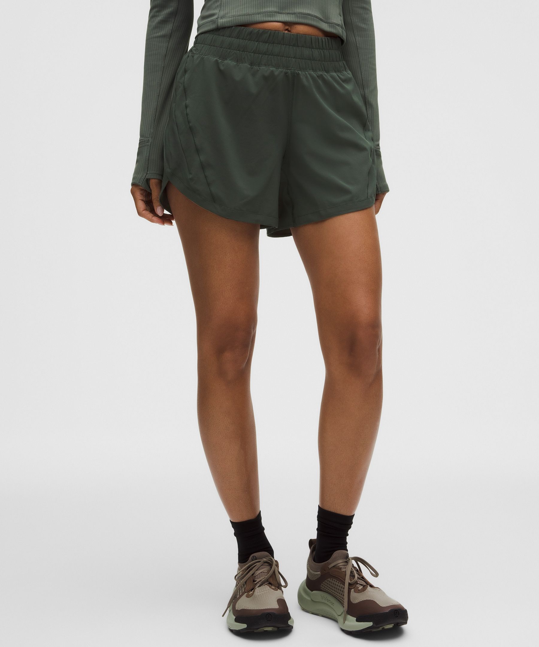 Track That High-Rise Lined Short 5"